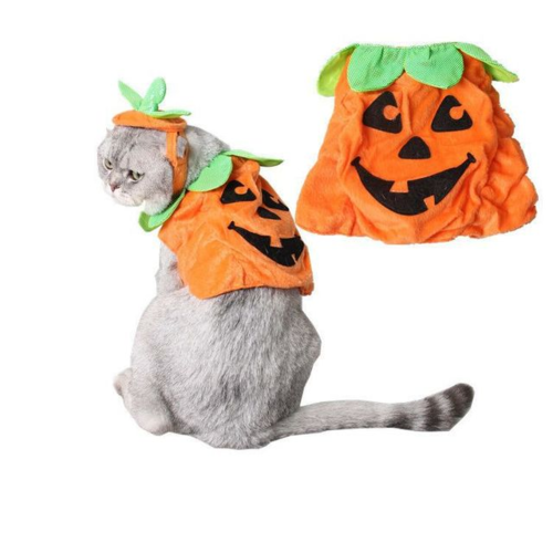 Pumpkin Cat Costume Hat - package contents view