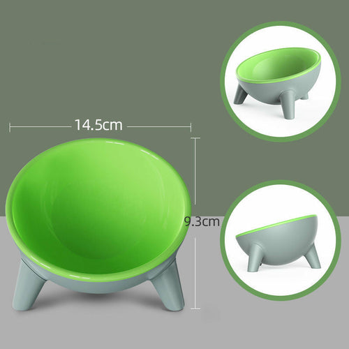 Raised Pet Feeding Bowl Set - lifestyle view