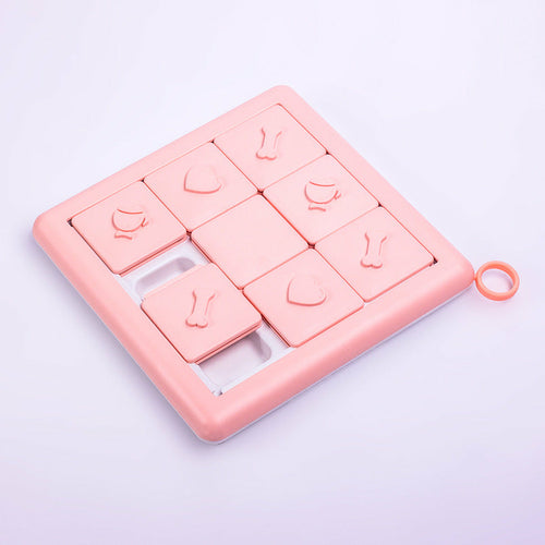 Slow Feeder Puzzle Bowl - in-use view