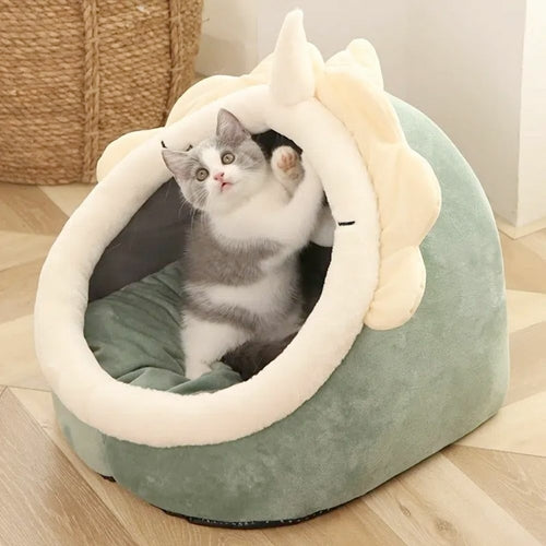 Dinosaur Pet House with Toy - in-use view