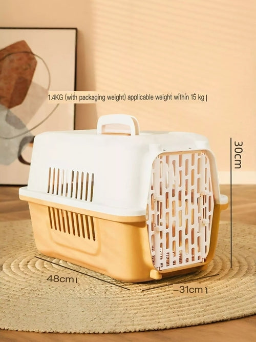 Portable Pet Carrier Bag - in-use view