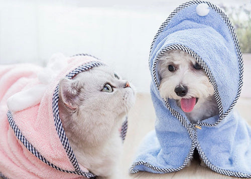 Soft Pet Bathrobe - main product view