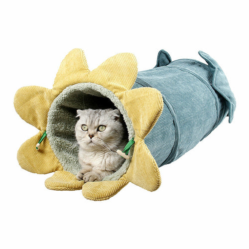 Fruit Tunnel Cat Toy - lifestyle view