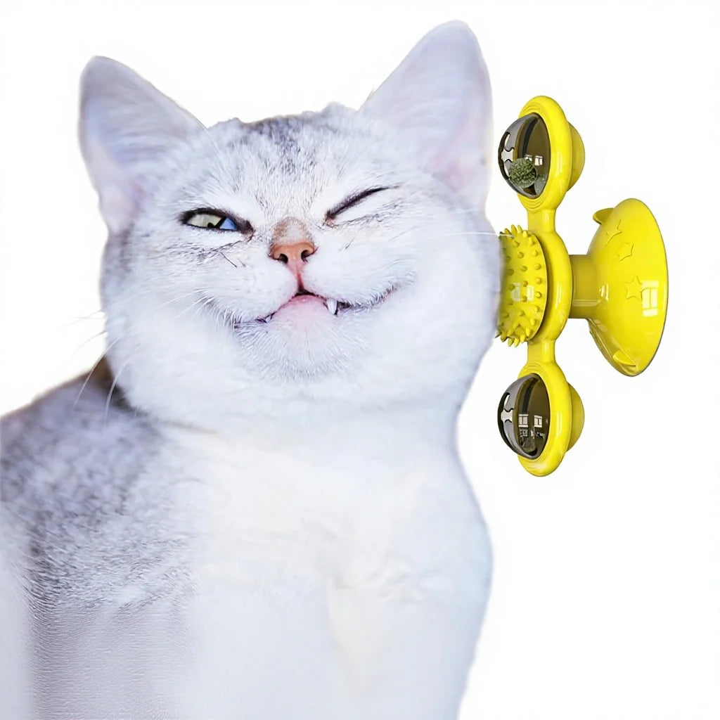 Interactive Windmill Cat Toy - product image 1