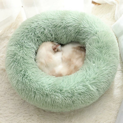 Ultra-Soft Donut Pet Bed - package contents view