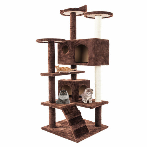 Sisal Rope Cat Climbing Tower - main product view