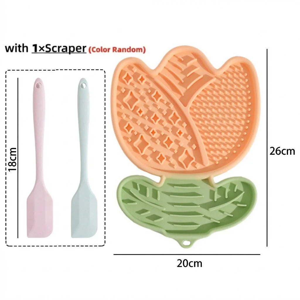 Non-Slip Silicone Slow Feeder Licking Mat - product view 11