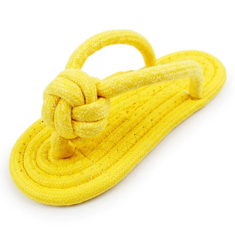 Cotton Rope Slipper Chew Toy for Small Dogs - product view 14