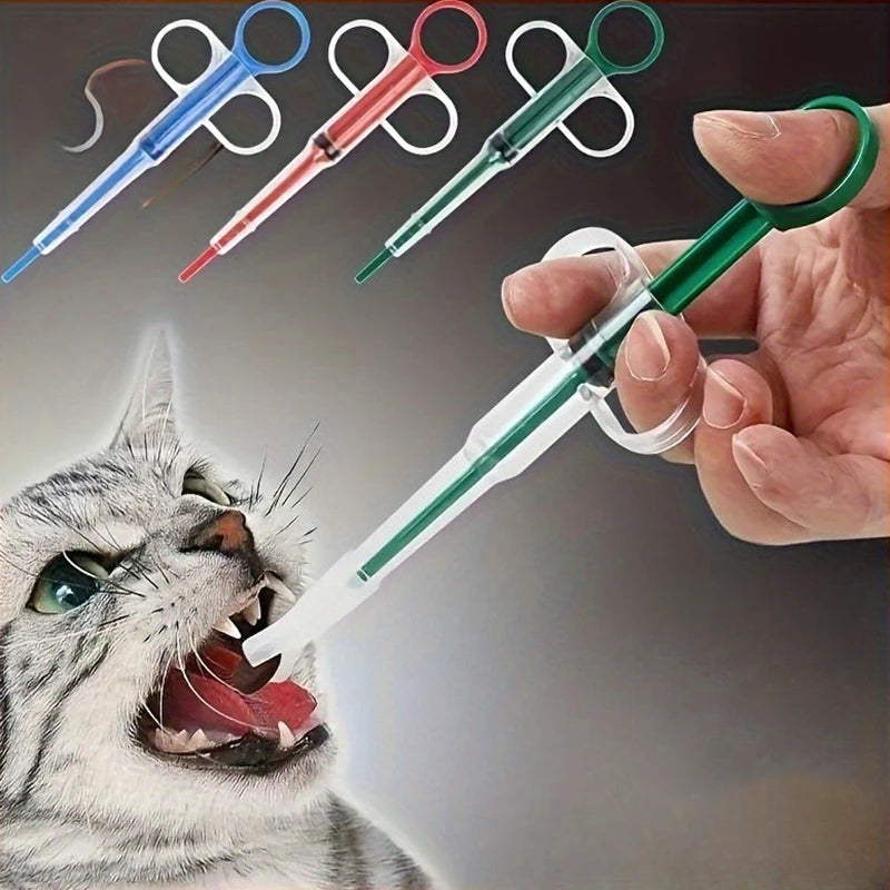 Pet Pill Dispenser and Medicine Syringe - main product view