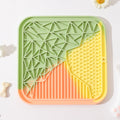 Silicone Slow Feeder Lick Mat for Dogs - lifestyle view