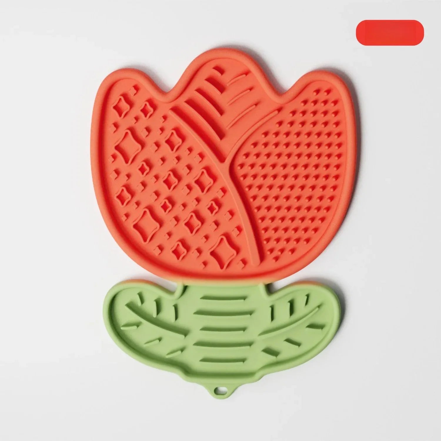 Non-Slip Silicone Slow Feeder Licking Mat - package contents view