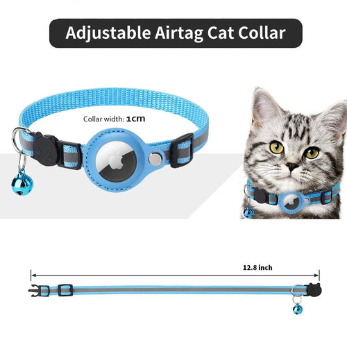 Reflective AirTag Pet Collar - color option view