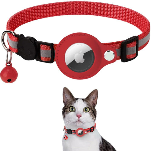 Reflective AirTag Pet Collar - package contents view