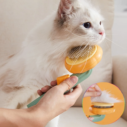 Gentle Pet Grooming Brush - main product view