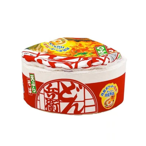 Ramen Cushion Pet Bed - in-use view