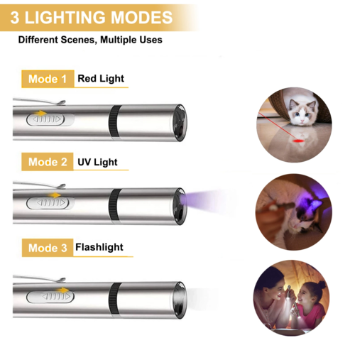 LED Pointer Cat Toy - lifestyle view