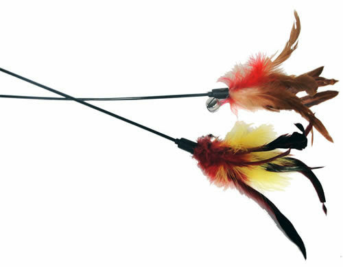 Feather Wand Cat Toy - main product view
