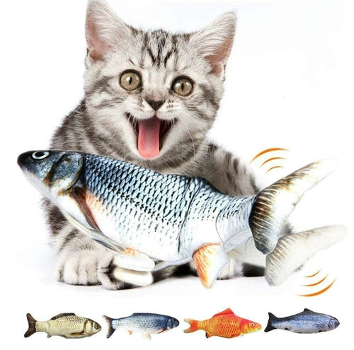 Electric Flopping Fish Cat Toy - main product view