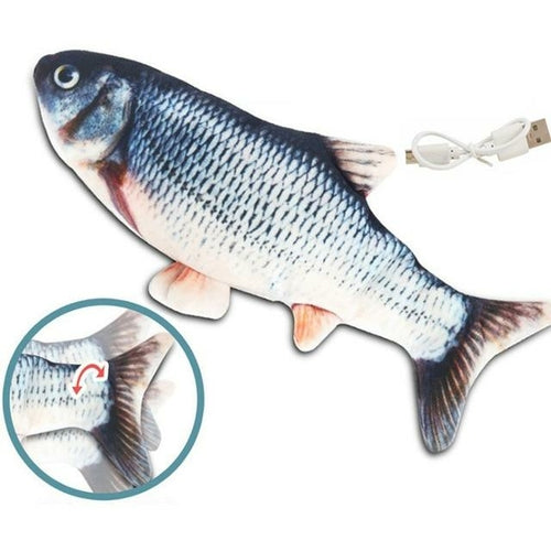 Electric Flopping Fish Cat Toy - package contents view